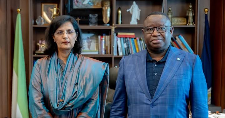 GAVI CEO Pays Courtesy Call on President Bio, Reaffirms Strong Partnership and Support