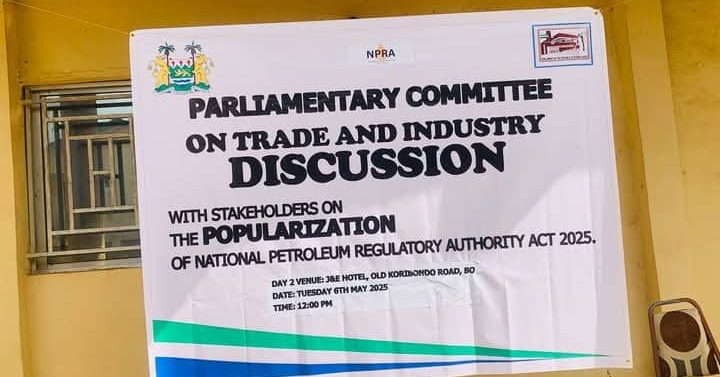 Parliamentary Committee Concludes Regional Engagement on New Petroleum Act in Makeni