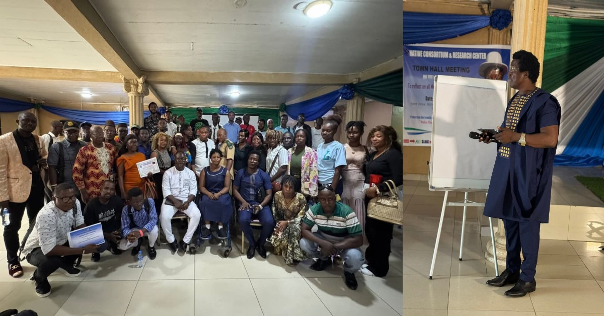 Native Consortium Pushes for Fuel Price Cut to Le 22 at Bo Town Hall Meeting