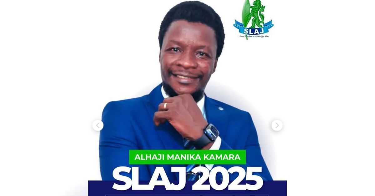 Alhaji Manika Kamara Wins SLAJ Presidential Election