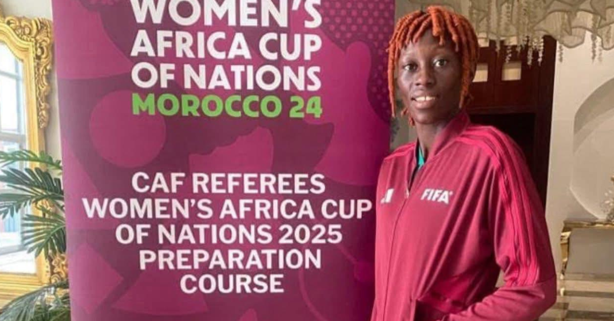 Sierra Leonean Female Referee Aminatta Fullah Departs for Women’s AFCON in Morocco