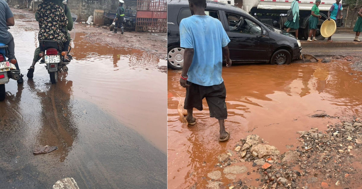 Commuters Urges Action on Deplorable Road Condition Between Ferry Junction and Bomeh
