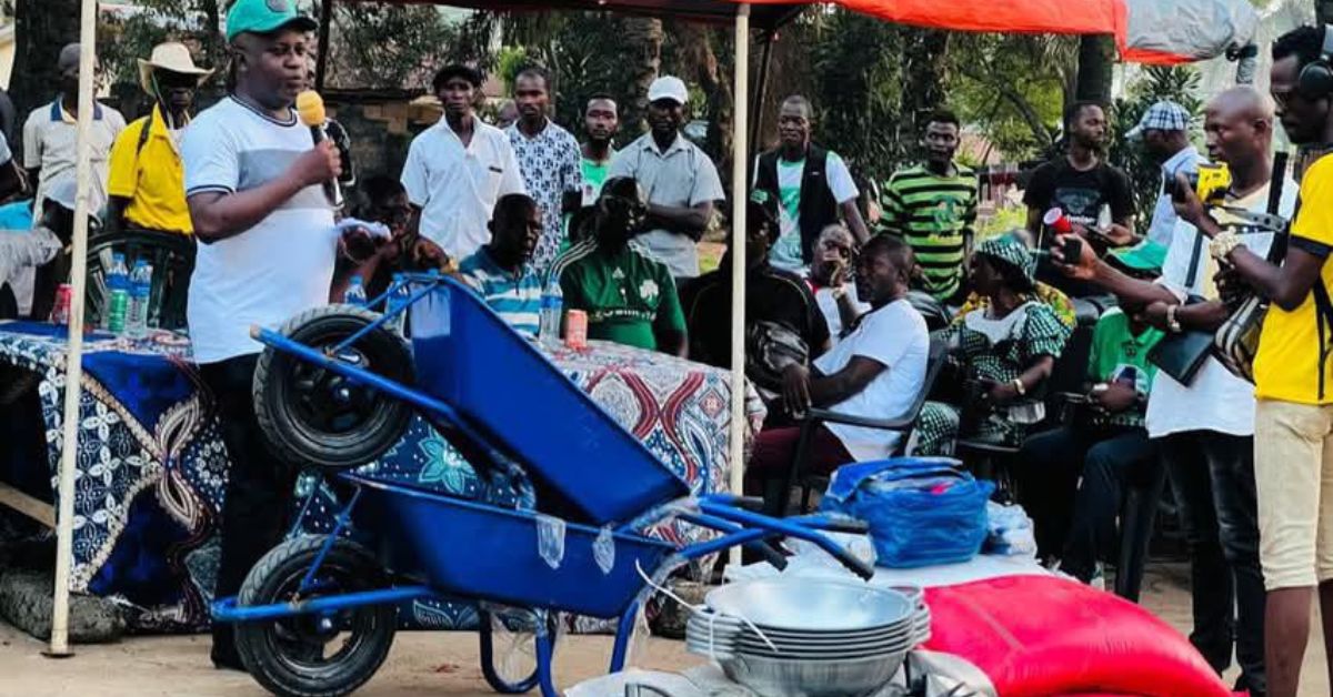 Edred Taylor Donates Building Materials to Hastings Community for Pavilion Construction