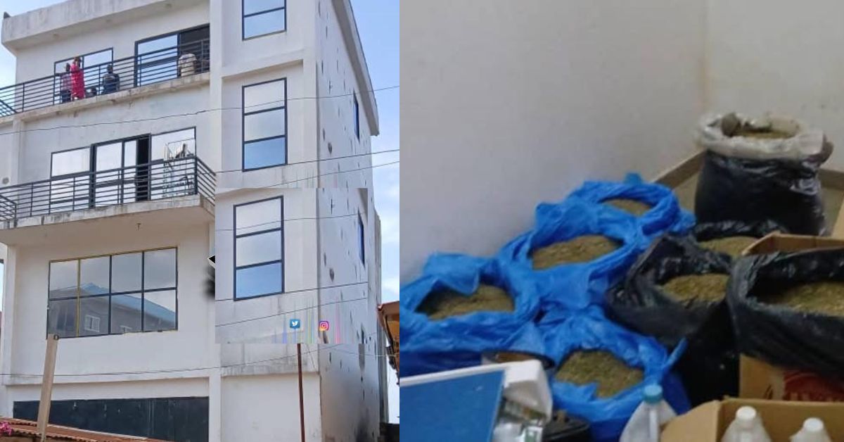 Police Discover Factory Where Drugs and Illegal Substances Are Produced in Freetown