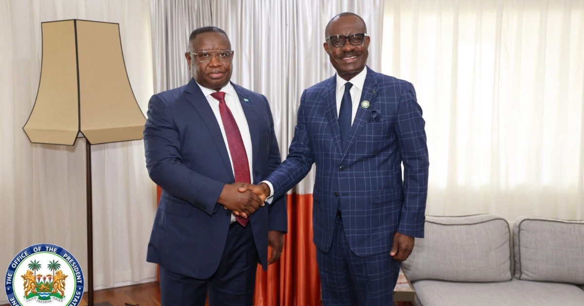 ECOWAS Bank President Lauds President Bio on Election as ECOWAS Chairman