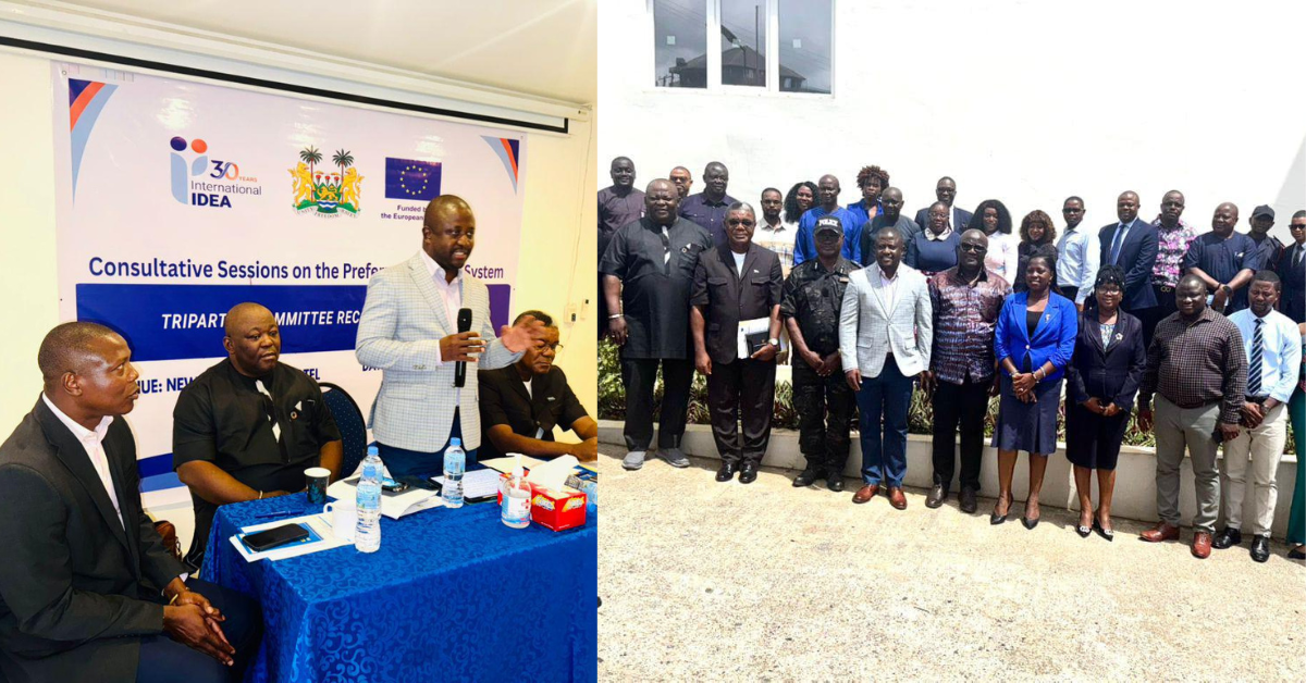 Attorney General Leads Consultative Session on Sierra Leone’s Electoral Reform