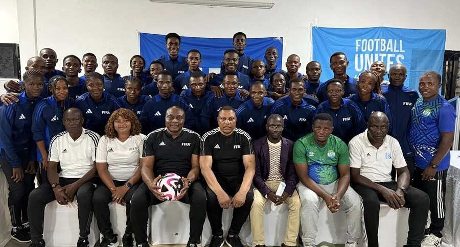 FIFA Kicks Off Intensive Training for Sierra Leonean Referees in Bo City