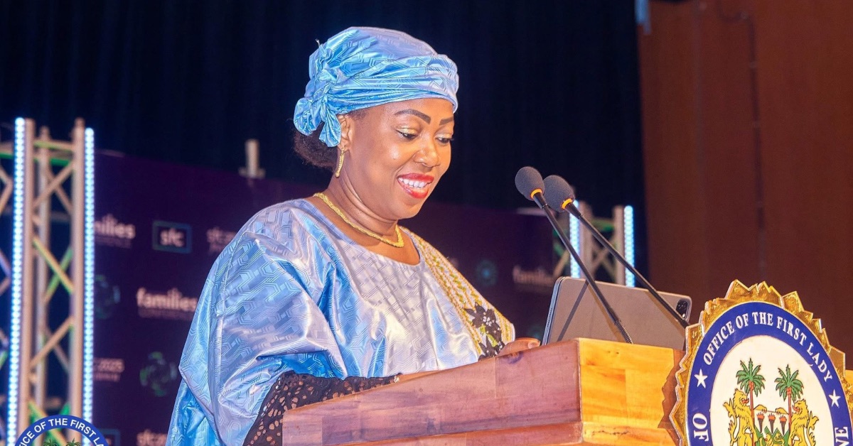 First Lady Fatima Bio Launches First Strengthening Families Conference 2025 in Sierra Leone