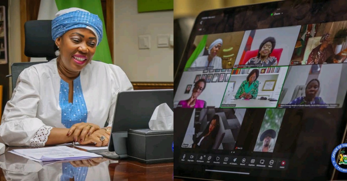 First Lady Fatima Bio Chairs OAFLAD 2nd Steering Committee Meeting