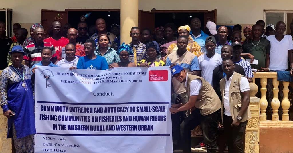 Human Rights Commission Engages Small-Scale Fishers on Rights and Challenges