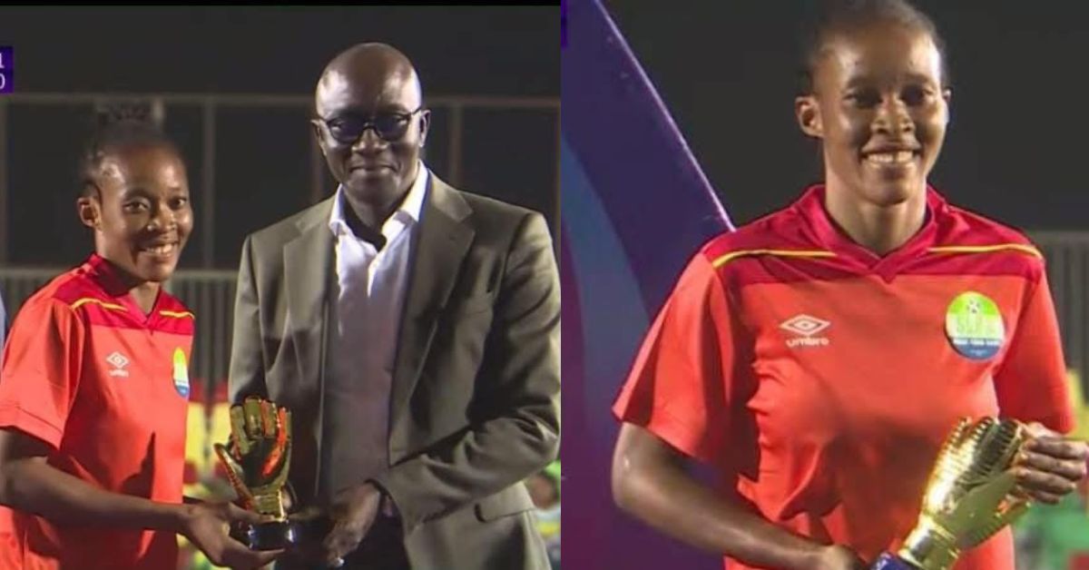 WAFU: Sierra Queens Goalkeeper, Hannah Juana Wins Golden Glove