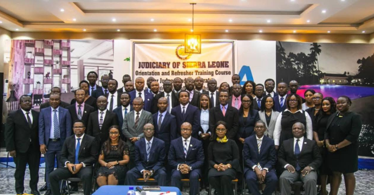 Judiciary of Sierra Leone Completes Two-Day Training for Judges and Magistrates