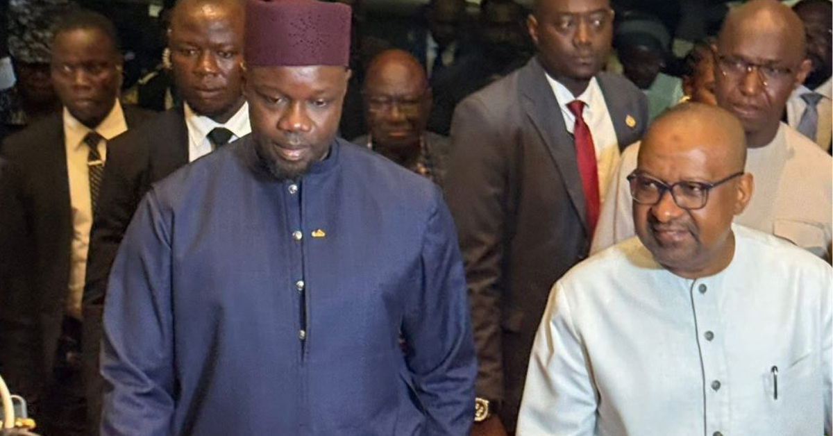 VP Jalloh Welcomes Senegalese Prime Minister Ousmane Sonko on First Official Visit to Sierra Leone