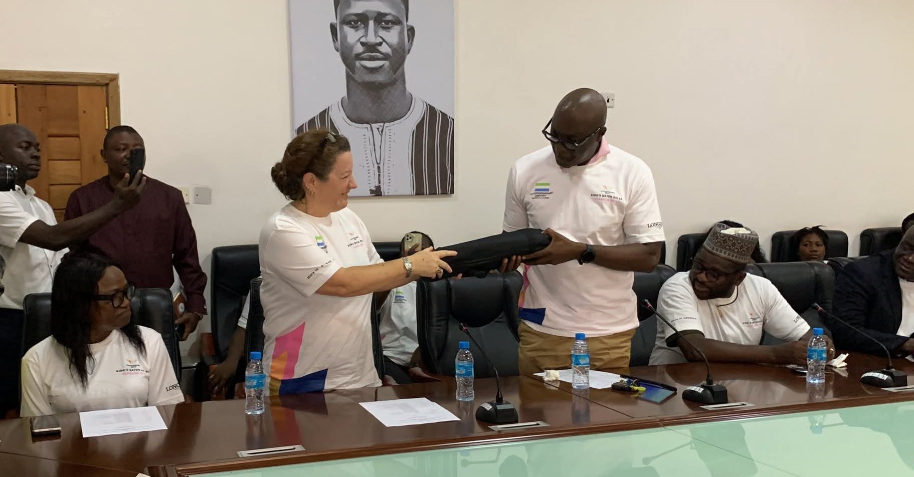 UK High Commissioner Hands Over King’s Baton to Sierra Leone Commonwealth Team