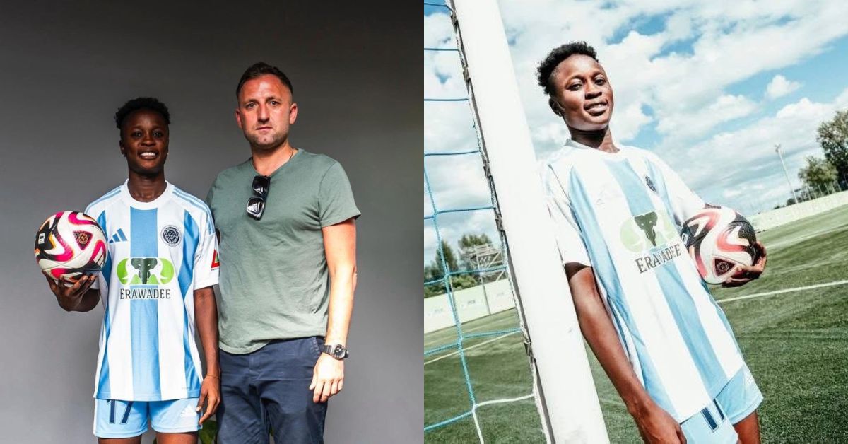 FC Kallon’s Female Striker Kumba Brima Signs With UEFA Women’s Champions League Club Riga FC