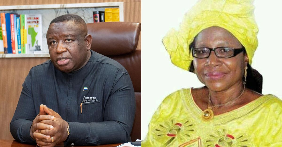 President Bio Mourns the Passing of Dr. Kadi Sesay