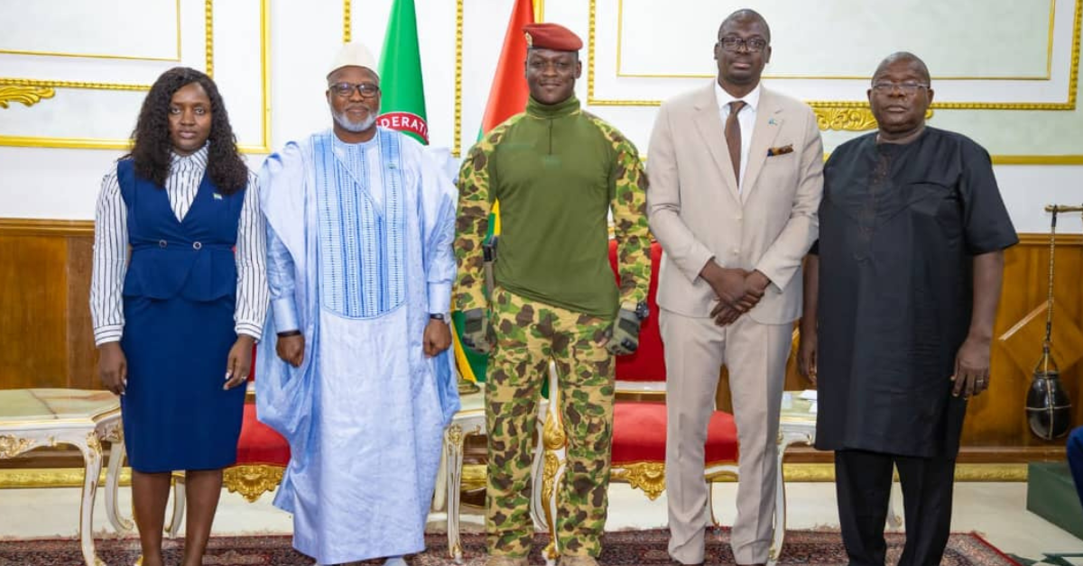 Sierra Leone’s High Commissioner in Ghana Presents Letters of Credence in Burkina Faso