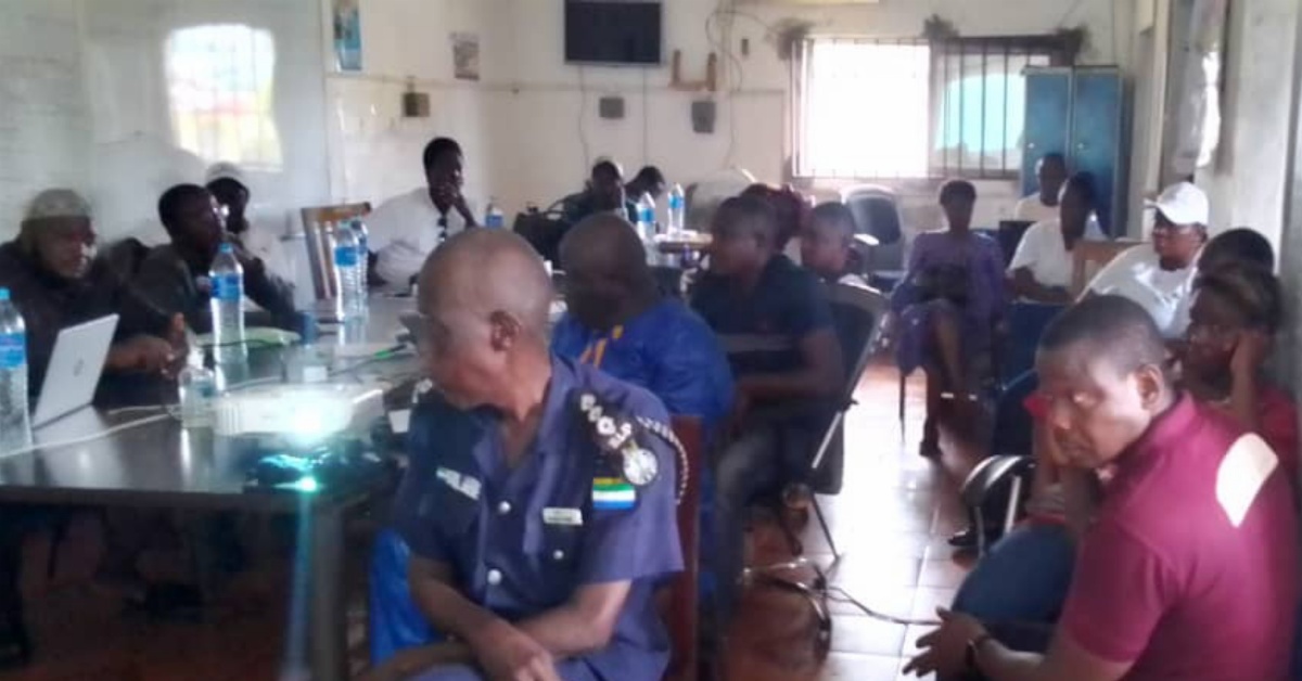 Moyamba District Stakeholders Meet on Mpox Vaccination Awareness