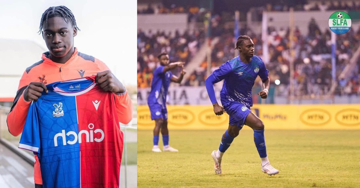 Crystal Palace Promote Sierra Leonean Talent Hindolo Mustapha to First Team for 2025/26 Season