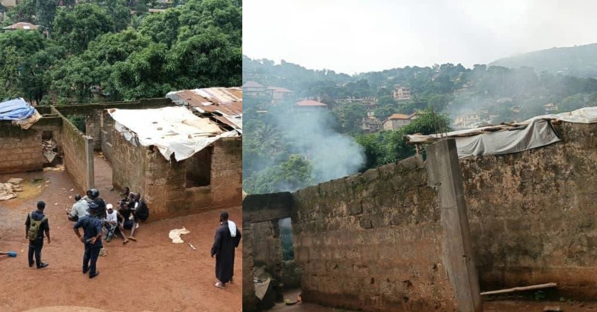 Police Dismantle and Burn Down Notorious Criminal Hideout in Moeba Community