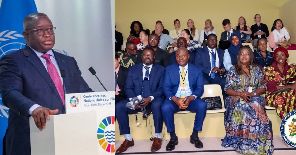 President Bio Calls for Global Action on Ocean Health at UN Conference