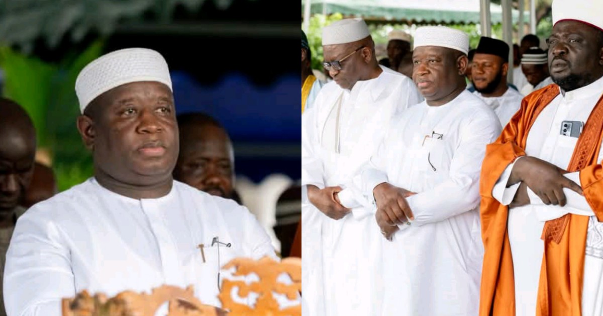 President Bio Joins Family and Muslim Worshippers for Eid al-Adha Prayers at State Lodge
