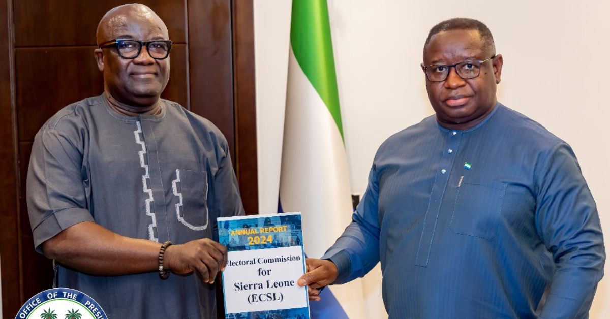 President Bio Receives ECSL’s 2024 Annual Report, Commits to Reform Implementation