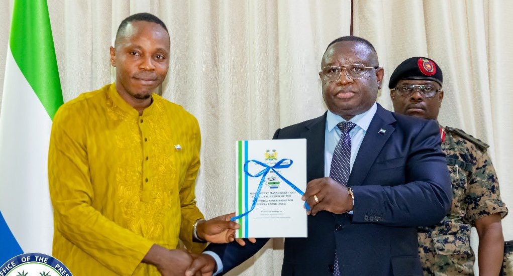 President Bio Receives Report on Independent Review of ECSL and Other Electoral Bodies