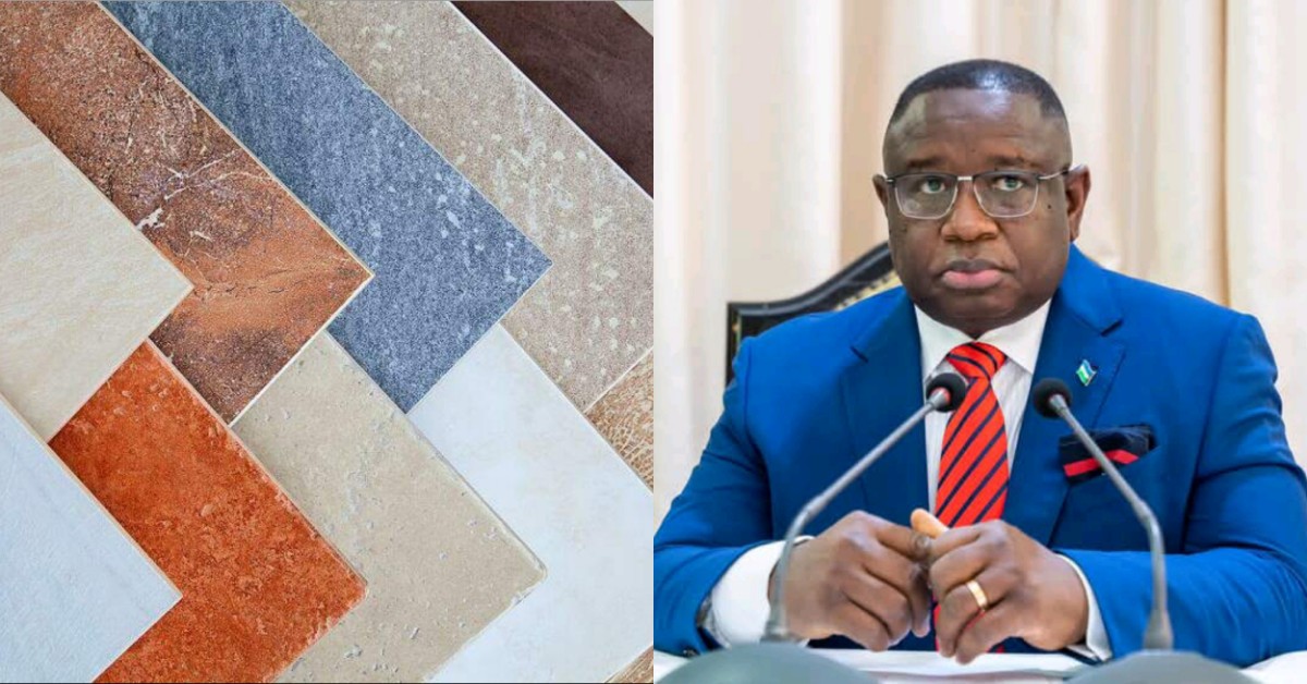 President Bio to Open First Tile Factory in Sierra Leone