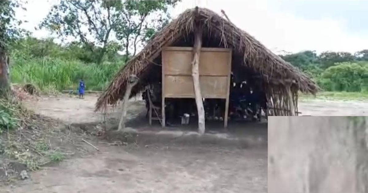 Residents of Yaidama Village Appeal for Proper School to Secure Children’s Future