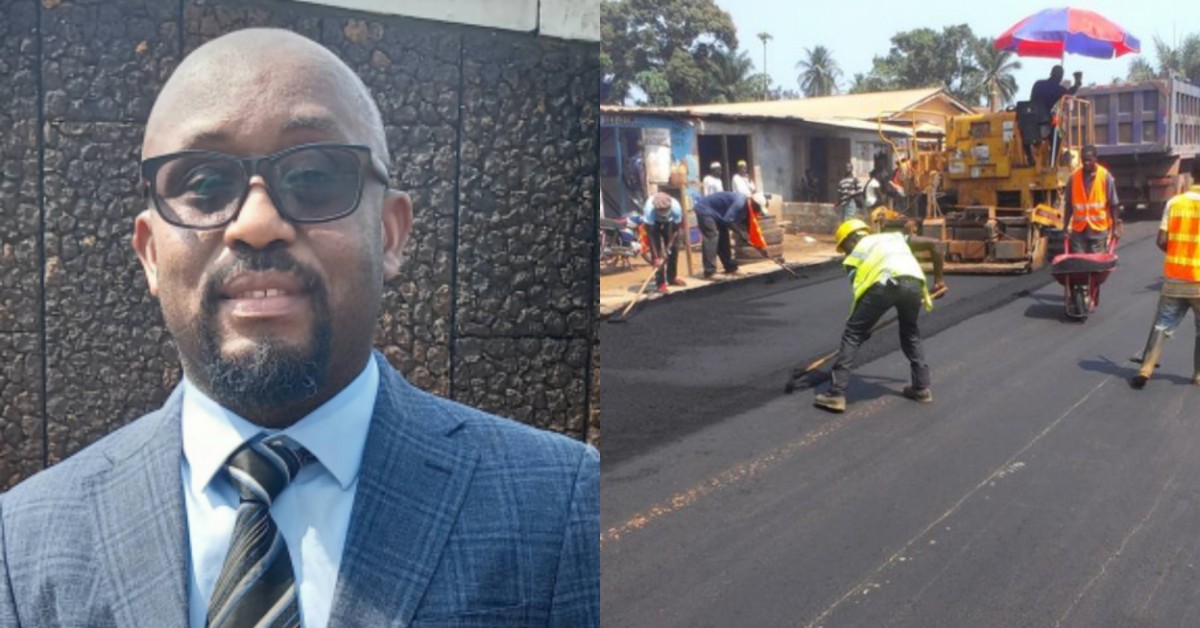 SLRA Boss Alfred Momodu Leads Road and Bridge Projects Across Sierra Leone