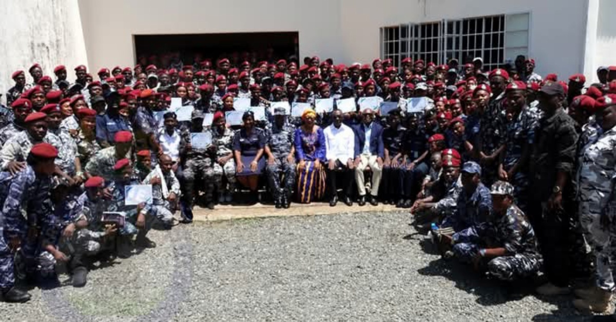 Sierra Leone Police Concludes Preparation for Peacekeeping Mission in Somalia