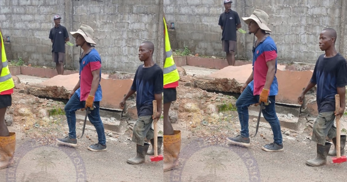 Police Clear Illegal Structures at Spur Loop to Enforce Right of Way