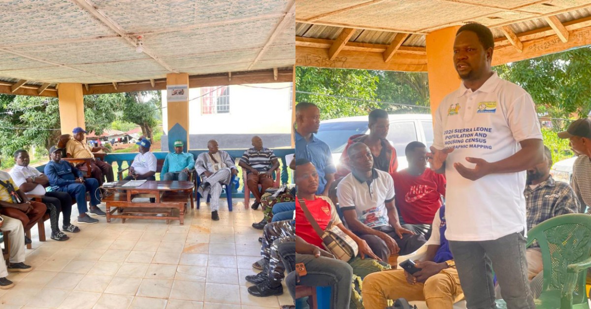 Sierra Leone Government to Include Yenga in 2026 Census Test