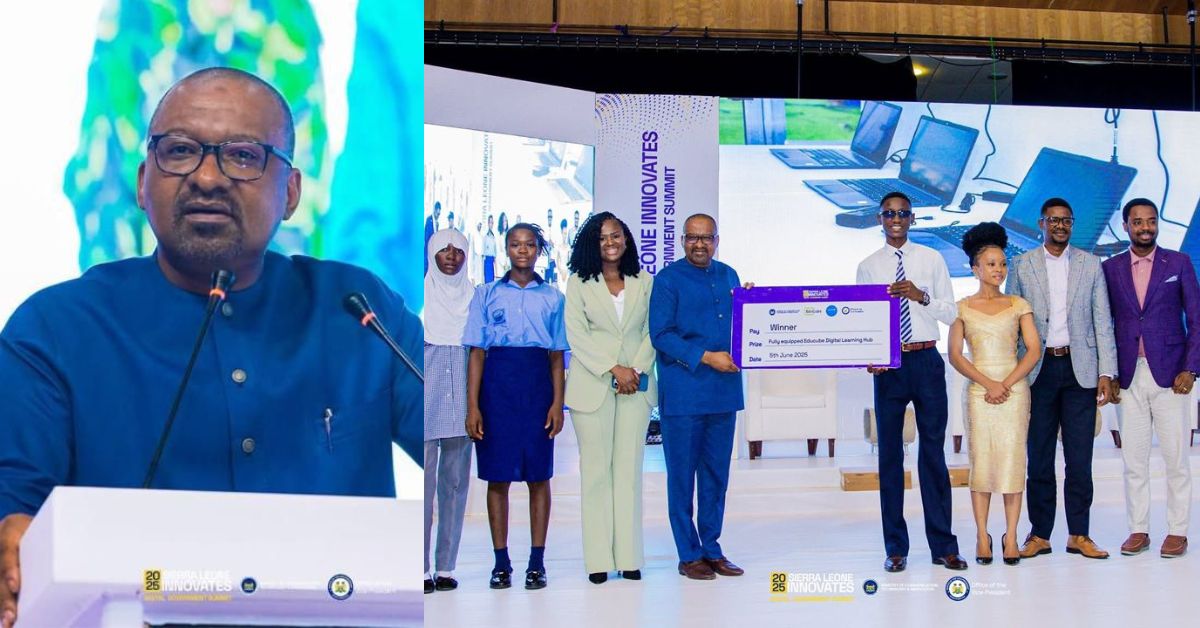 VP Juldeh Jalloh Highlights Technology’s Role in Empowering Youth at SL Innovates 2025
