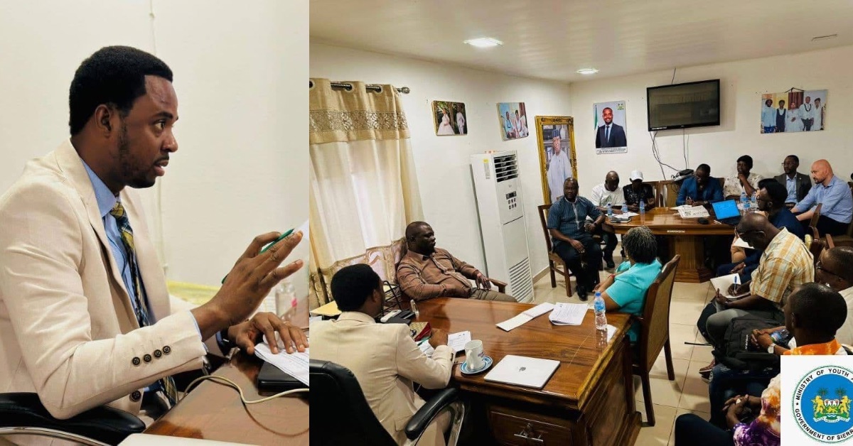 Youth Minister Ibrahim Sannoh Partners with UNDP and UNCDF on Peacebuilding Initiative for Bike Riders