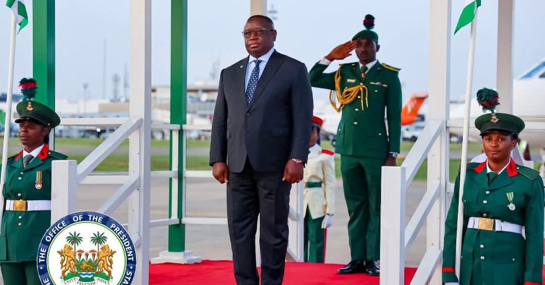 President Bio Arrives in Nigeria for West Africa Economic Summit and ECOWAS Session