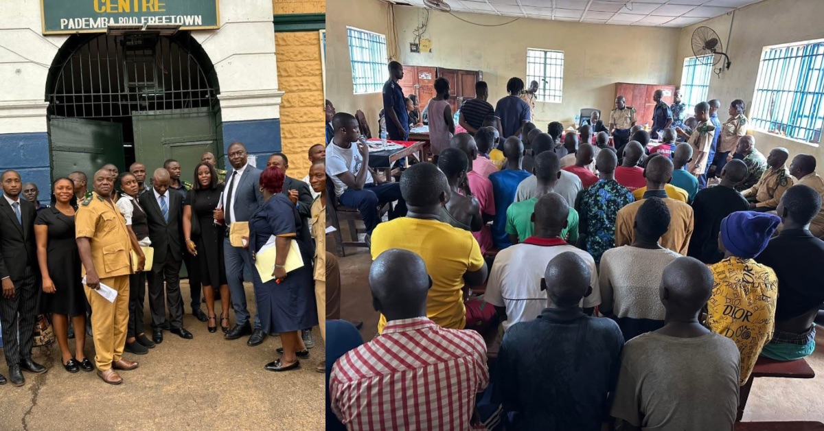 71-Year-Old Pastor, 18 Other Prisoners Released From Pademba Road Correctional Centre