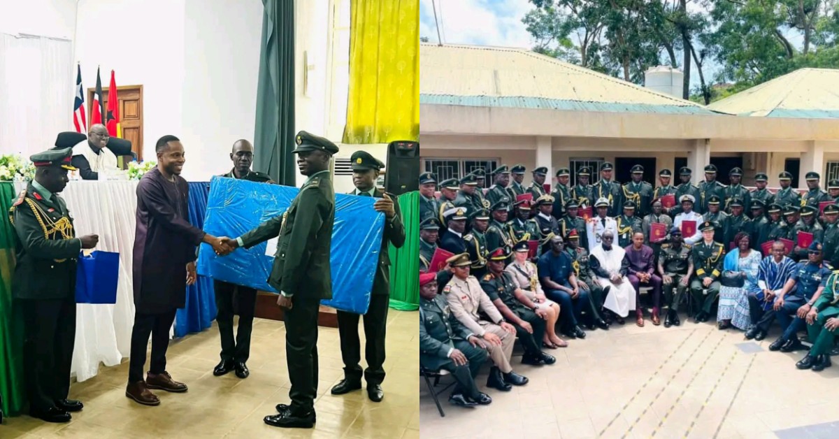 Chief Minister Sengeh Graces Senior Command and Staff Course Graduation as Guest of Honor