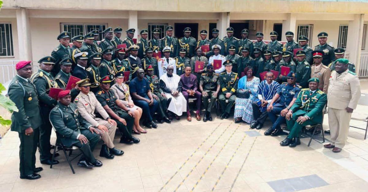 Chief Minister, David Sengeh Presides Over Graduation Ceremony of Senior Military Officers