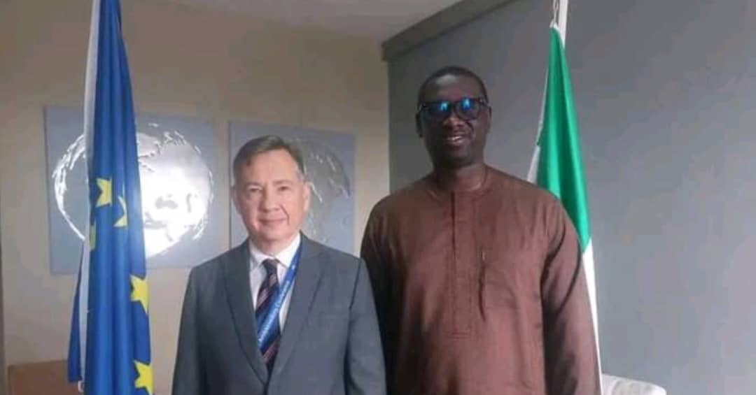 APC Flagbearer Aspirant Ibrahim Bangura Meets EU Ambassador to Discuss Governance and National Development