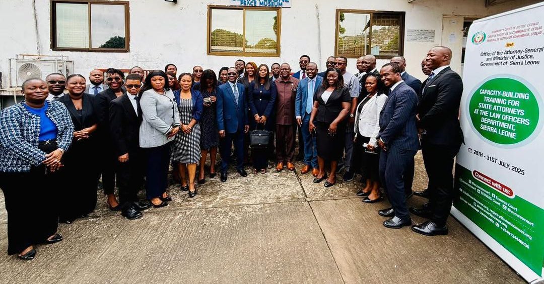 ECOWAS Court, Sierra Leone AG’s Office Launch Four-Day Training for State Attorneys