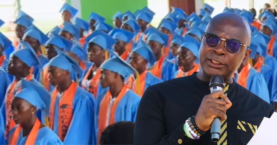 Education Minister Sackey Celebrates 105 Graduates at Rokassa’s EduNations Academy