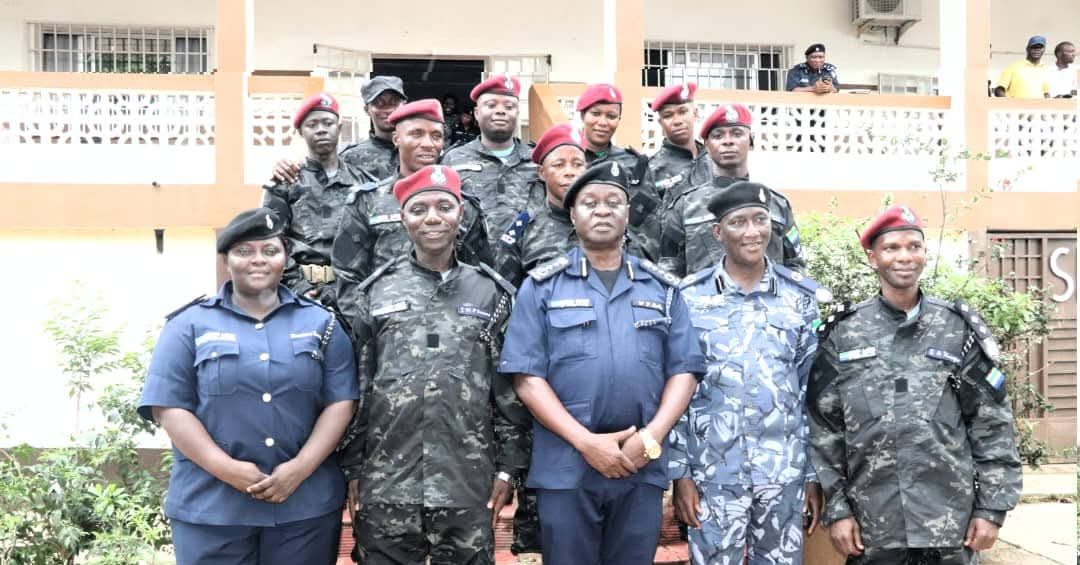 IGP Sellu Bids Farewell to FPU-6 Ahead of Somalia Peacekeeping Mission