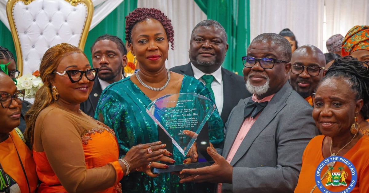 First Lady Fatima Bio Honored With Mayoral Declaration, Recognized as Champion for Women and Girls in USA