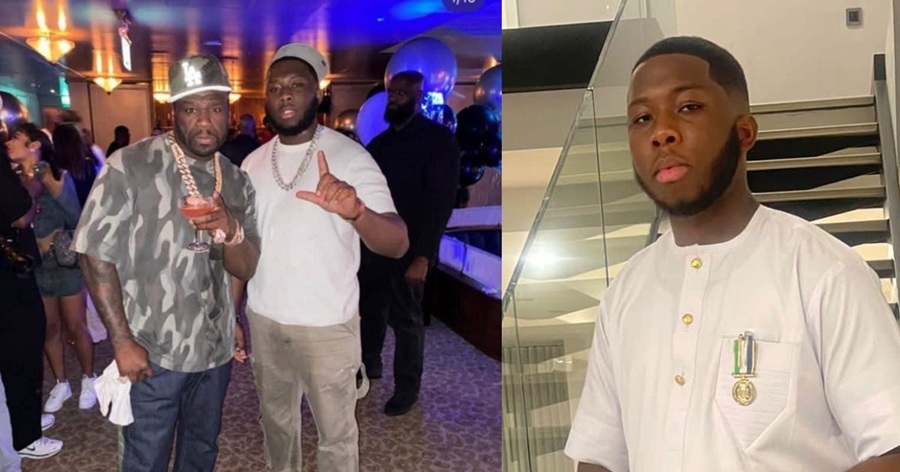 Fatima Bio’s Son Spotted Partying With 50 Cent at Birthday Party
