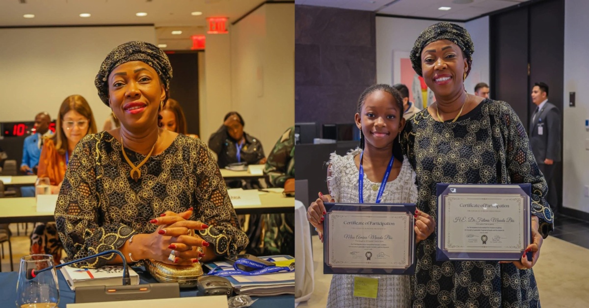 First Lady Fatima Bio Earns Certification from Columbia University