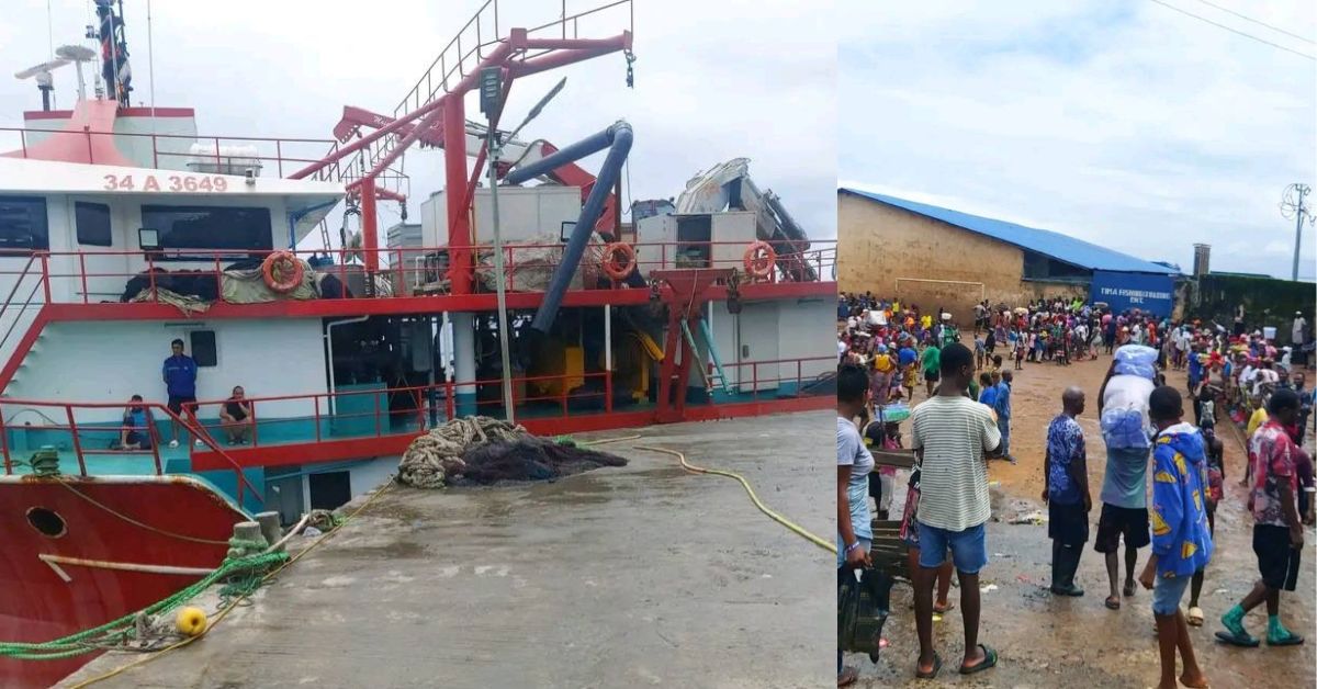 Gas Explosion on Fishing Boat at Mabela Fishing Company Leaves One Dead, Several Injured