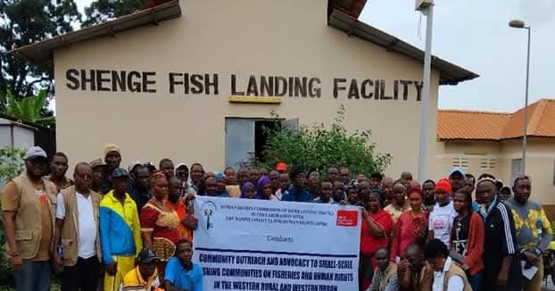 HRCSL Engages 50 Participants from 11 Moyamba Fishing Communities in Rights Advocacy