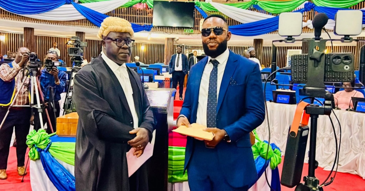 Parliament Swears In New MP for Kenema District